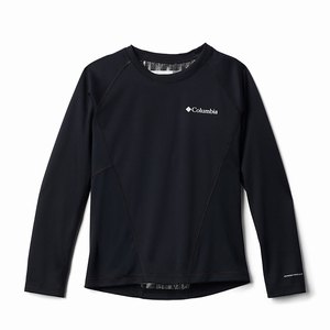 Columbia Baselayer Midweight Crew 2 Flickor Svarta (BYJCA0761)